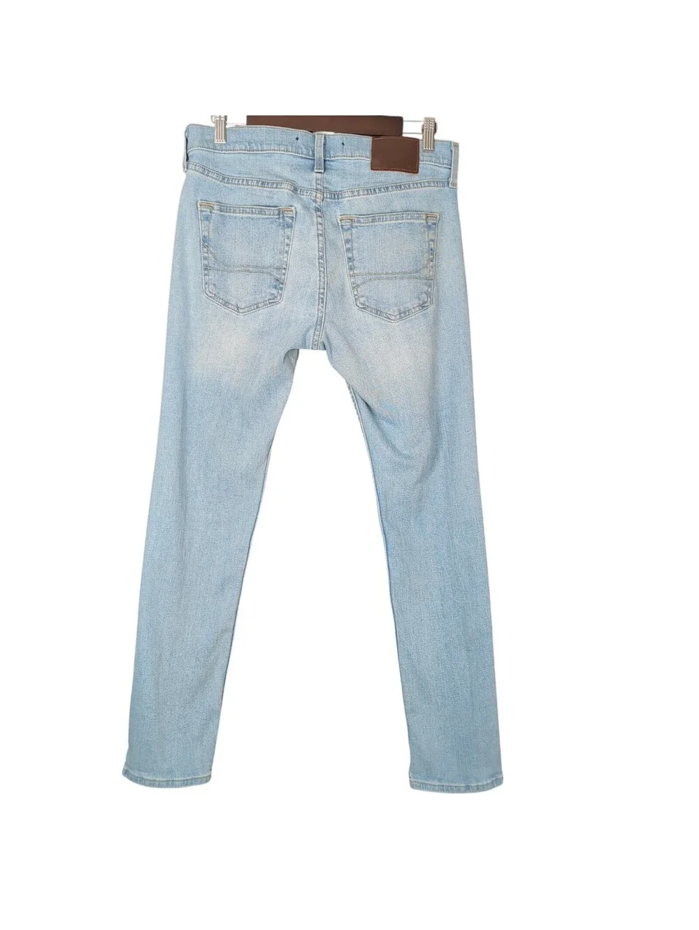 Hollister Skinny Fit Jeans 30x30 Light Wash Faded Blue Denim Everyday